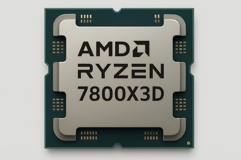 AMD Ryzen 7 7800X3D best gaming CPU 2025