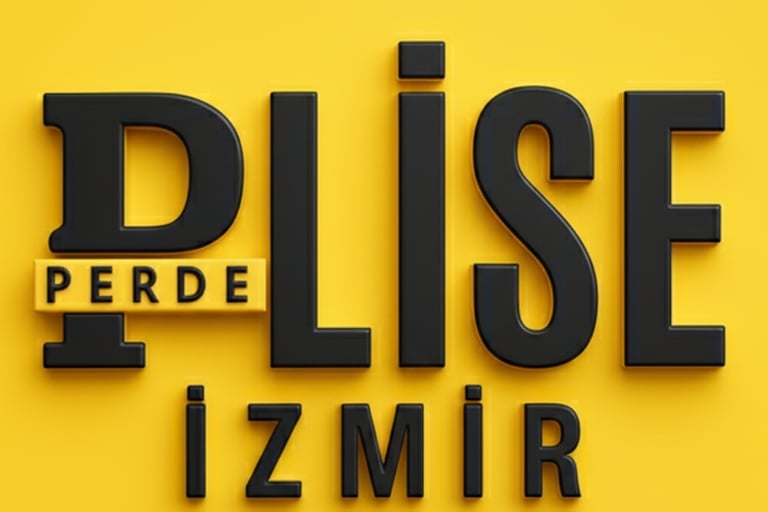 plise perde izmir