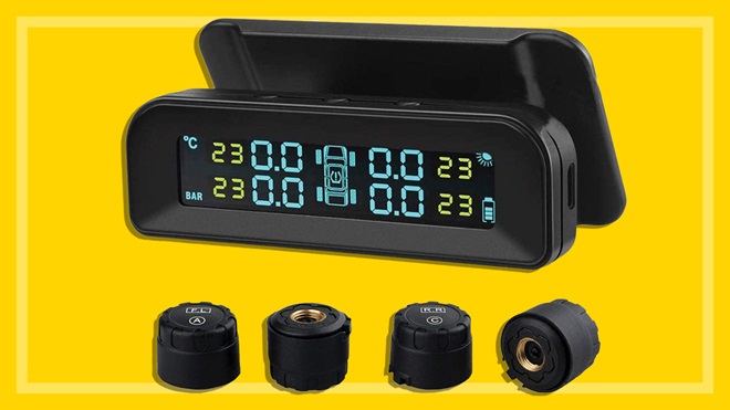 Digital tire pressure monitor for accurate readings