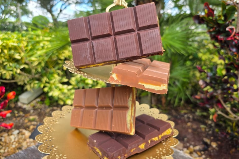 infused dubai chocolate bars