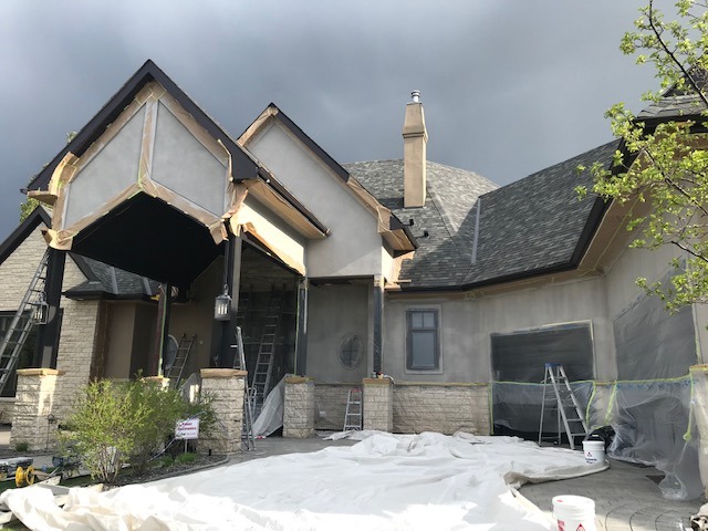 exterior stucco painting primer base