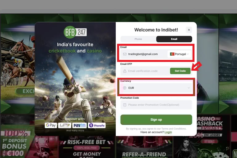 register account OrbitX