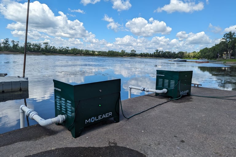 Nanobubble oxygenation system for crystal-clear water in large natural lakes | Aqua Vitae