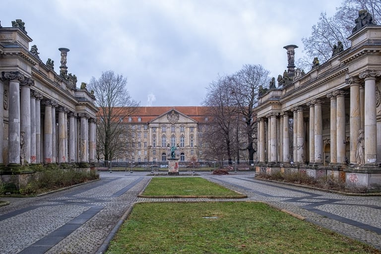 Reinhard Mokros: Berlin, Kleistpark, Königskollonaden und Kammergericht