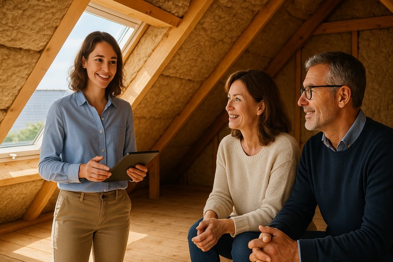 isolation des comble avec les conseils expert monchauffagebreton