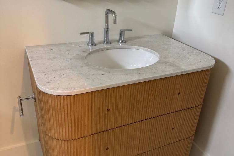 furniture piece, faucet, plumbing