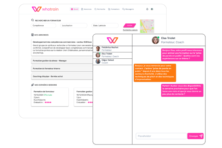 Plateforme Whotrain : Augmentez la rentabilité de vos formations