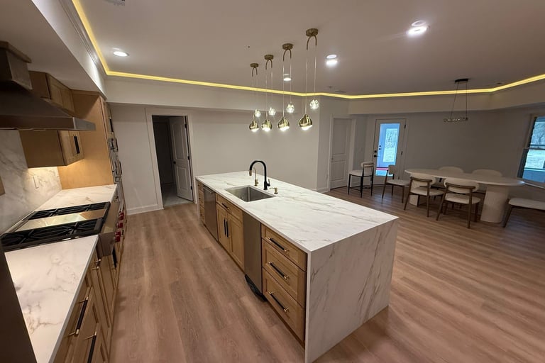 Kitchen renovation in Georgia