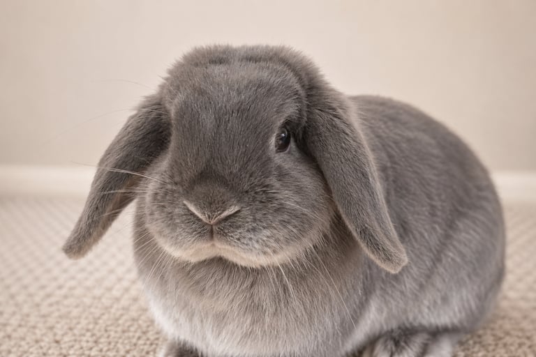 Hot Cross Buns' Noelle - solid lilac doe