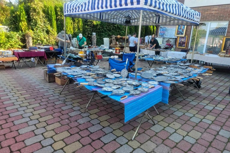 Sena Keptuvė Utenos miesto šventėje, Arvydo sendaikčių kieme