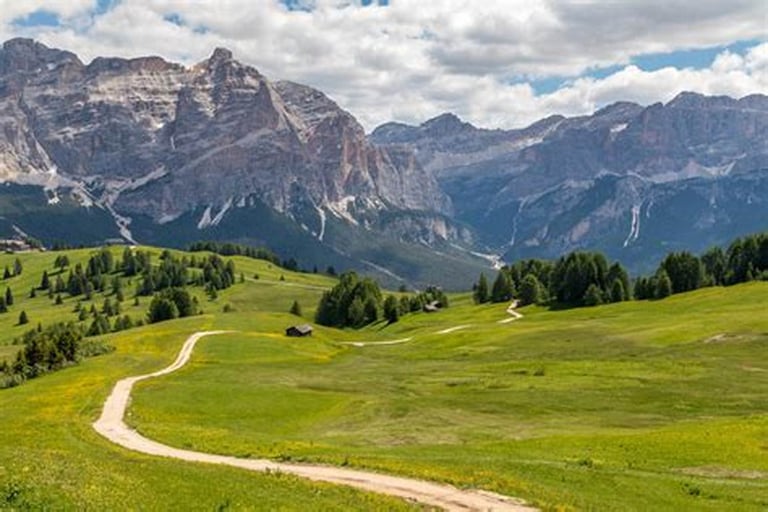 piste de montagne