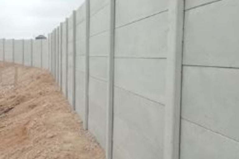Cerco Prefabricado de concreto en Andesegur Seguridad