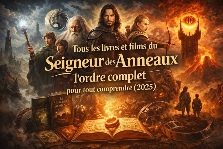 Les personnages du seigneur des anneaux prêt à combattre Sauron