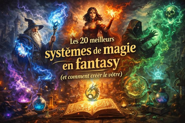 mages et magiciennes pratique leurs systèmes de magie
