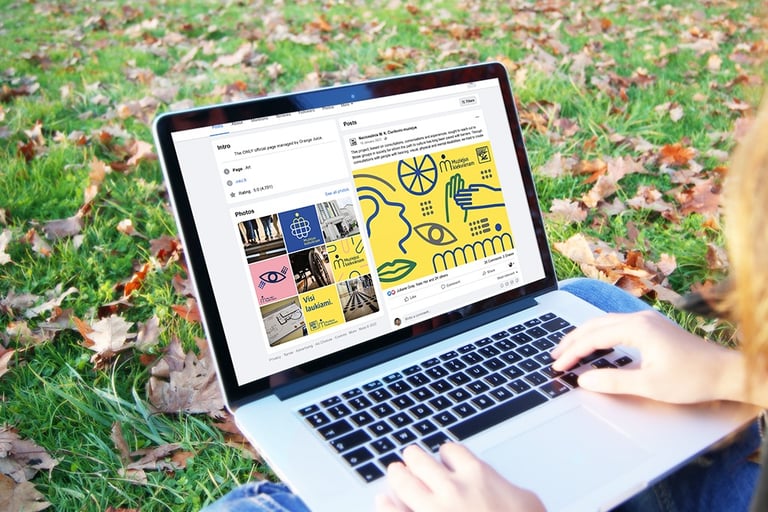 Social media advertising.