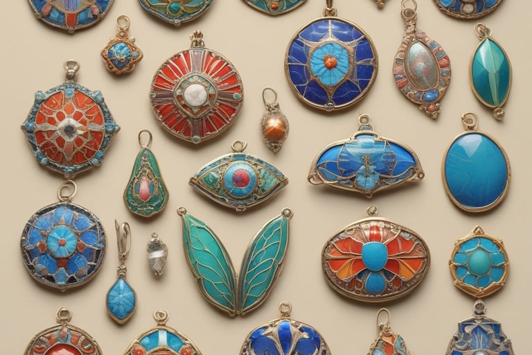 sample of enameling techniques