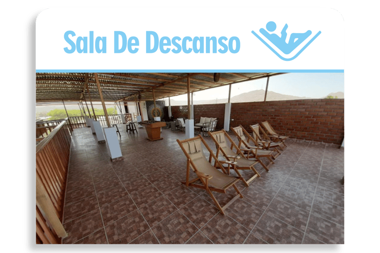 "¡Vistas panorámicas, comodidad suprema! Relájate en la elegante terraza del Hotel Rupay Wasi y deja
