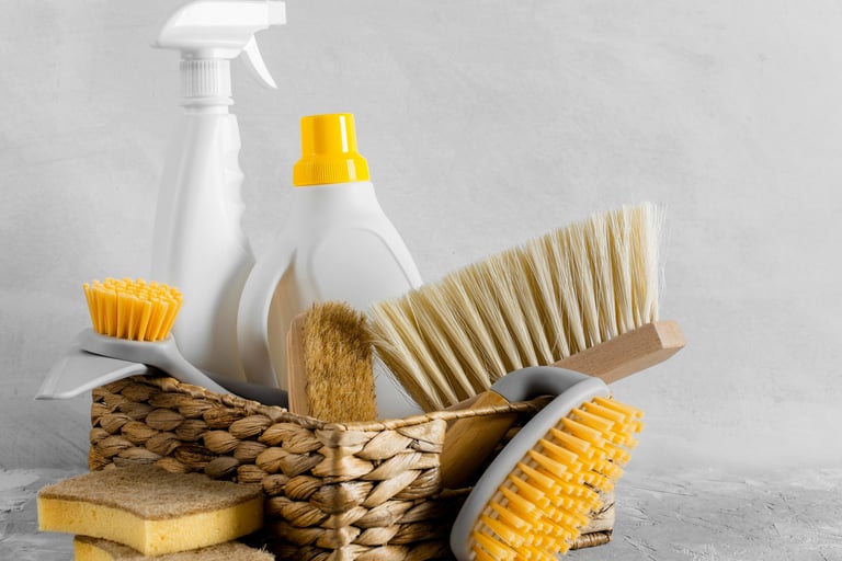 kit de matériel d'entretient hygiénique