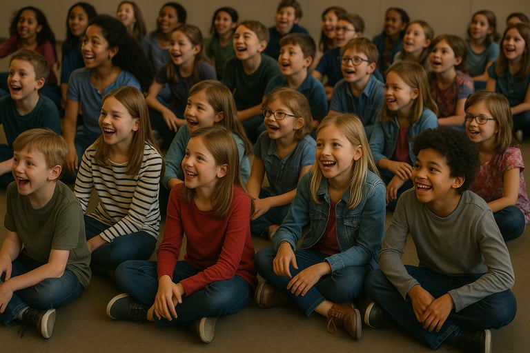 Kinder bei Veranstaltung