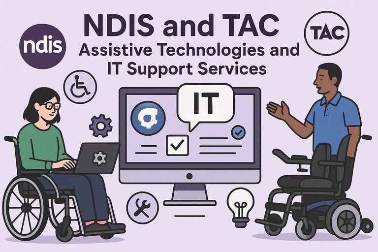 NDIS and TAC Assistive and IT technologies support