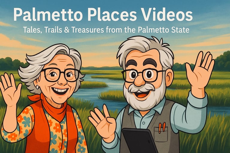 E.B and Opa enjoying time at the marsh near Pawley’s Island