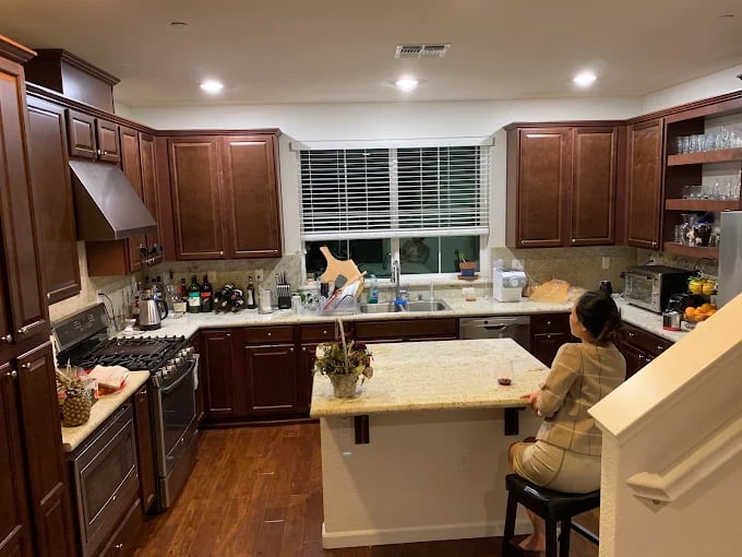 wooden kitchen remodeling Santa Clara, CA