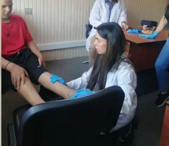 Restore life pt dr aya raidan helping patient