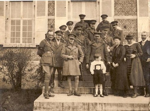 Duc de Widsor à Loyers-Namur fin de la guerre 1914-18