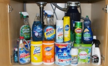 Toxic cleaner products used in our homes