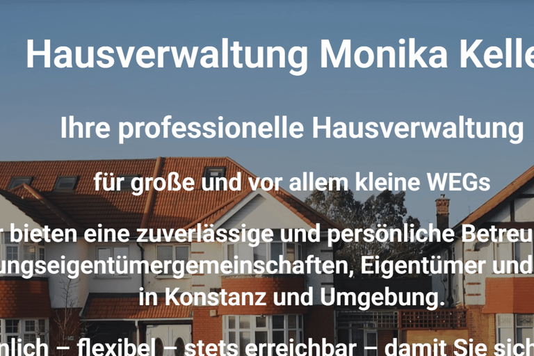 Hausverwaltung Monika Keller in Konstanz