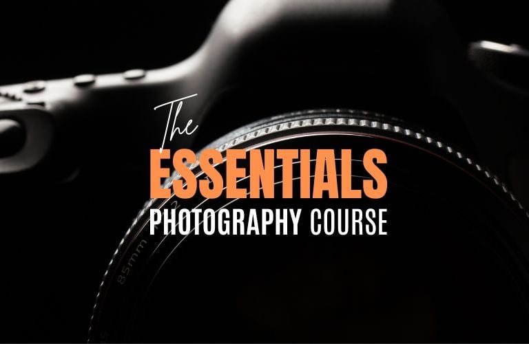 Photography Essentials Course covering fundamental camera skills and creative techniques.