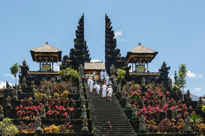 Besakih Temple, the Mother Temple of Bali, with Mount Agung towering in the background