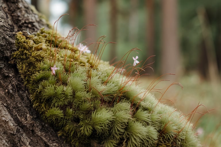 Moss on tree
