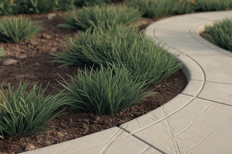 Concrete Landscape Edging