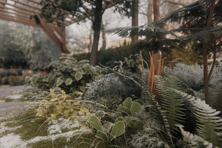 Frost dew plants