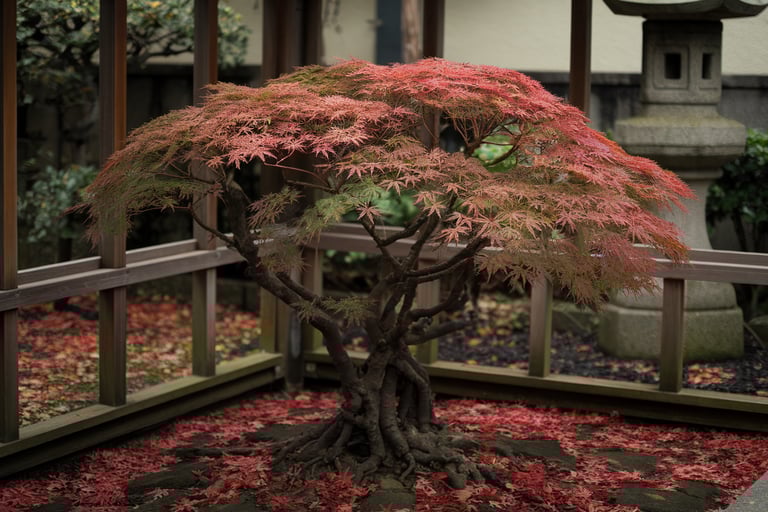 Closeup Japanese Maple