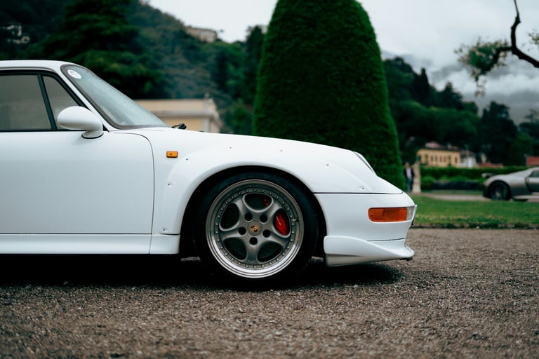 classic porsche at exclusive event