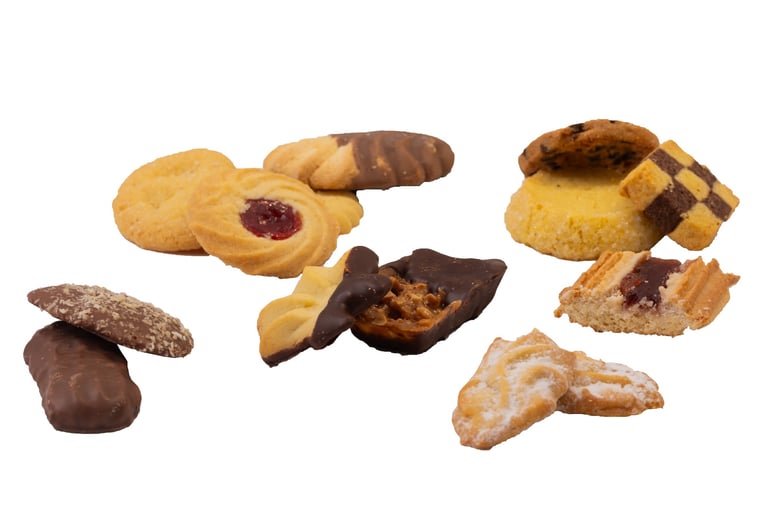 Koekjesmengeling, deseertkoekjes