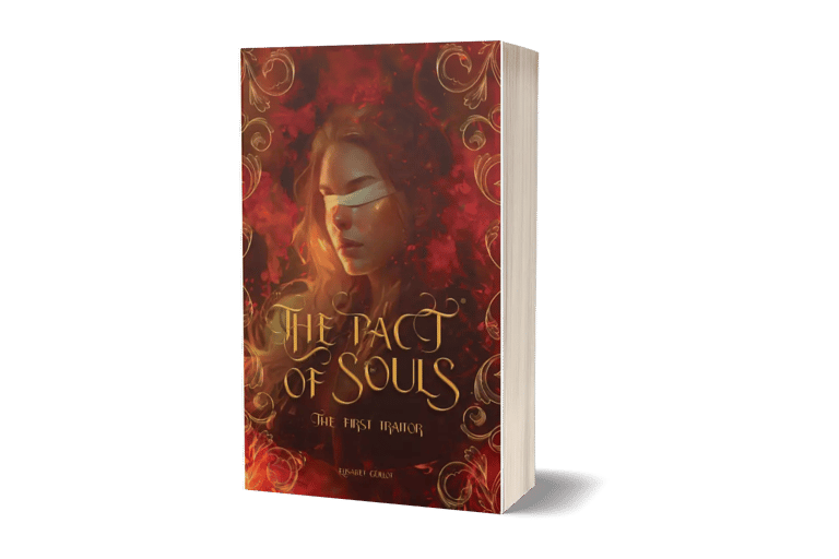 Mockup The pact of souls - The first traitor English version - Elisabet Guillot.