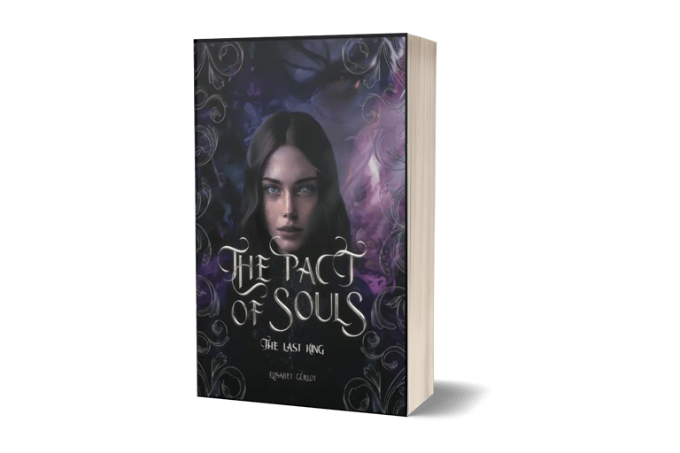 Mockup The pact of Souls - The last King English editions - Elisabet Guillot