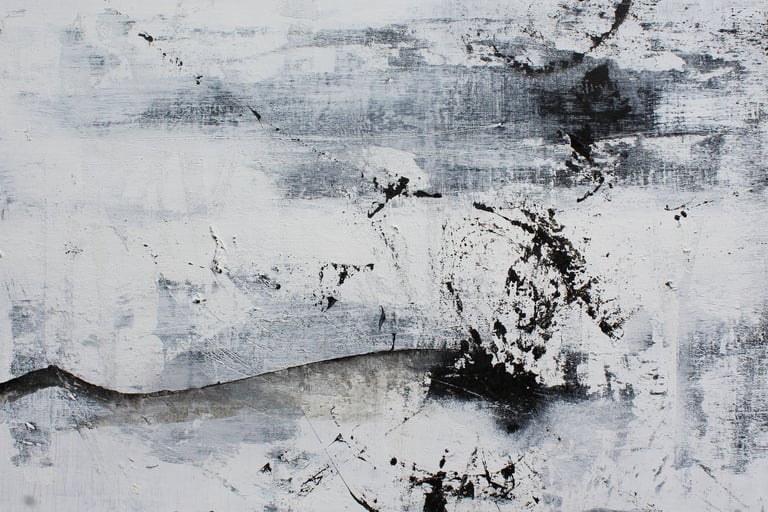 Jaï - Acrylique sur toile 2025 - Bonheur Difficile 100x73cm - Artiste Carla Bayle 