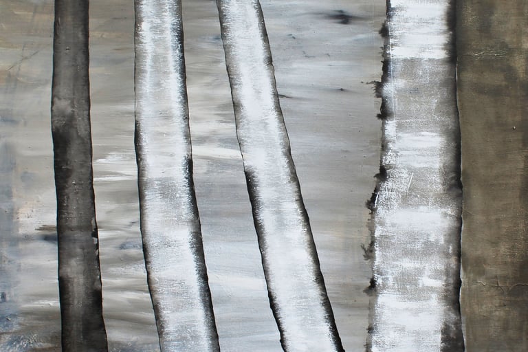 Jaï - Acrylique sur toile 2025 - Pleinitude 100x100cm - Artiste Carla Bayle 