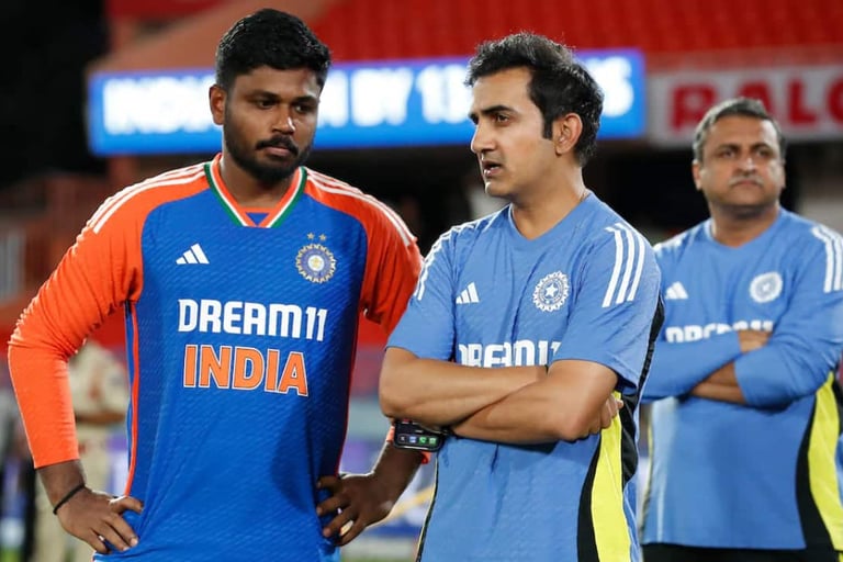 Gautam Gambhir India head coach Sanju Samson 21 ducks comment confidence boost T20I centuries Team India Asia Cup 2025 coachi