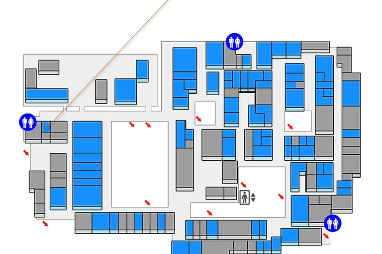 ROUTE DENNIS CHIRON MASSAGES CITA SHOPPING CENTER