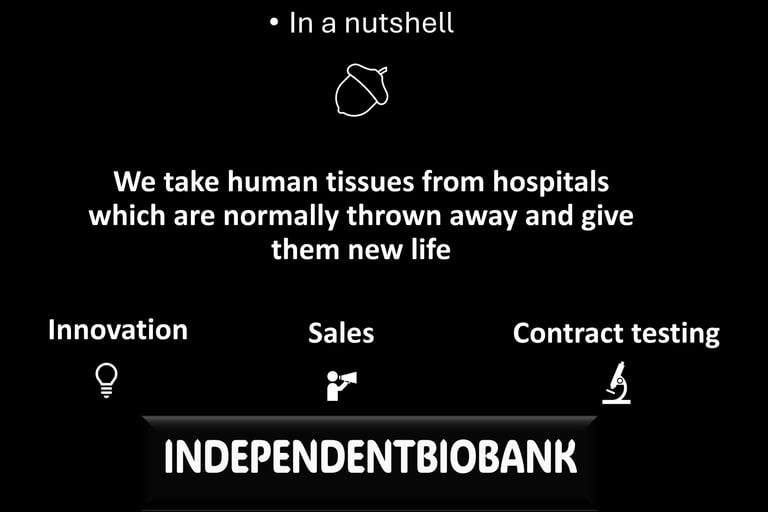 Innovation at CTIBIOTECH for human tissue biobank and research