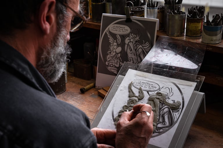 Artisanat et conception de pièce de monnaie de collection par La Monnaie de Paris