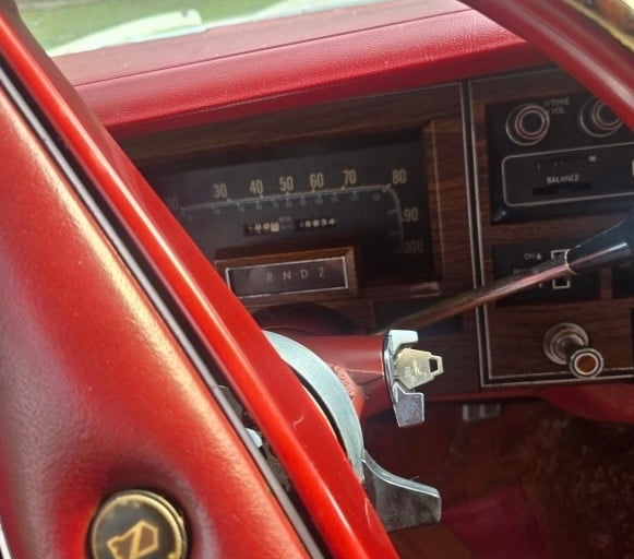 Broken key extraction from classic car ignition cylinder in Yancey County NC