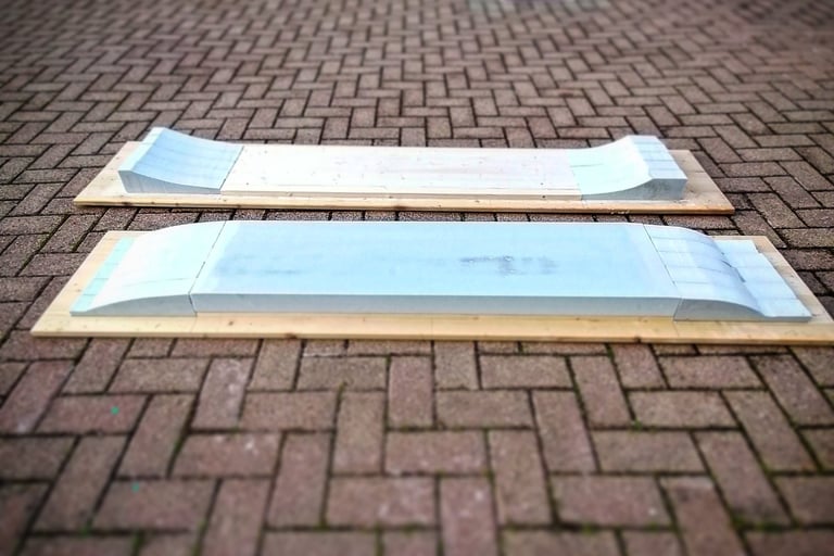 stampo fai da te per snowboard artigianale