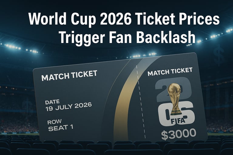 World Cup 2026 tickets expensive