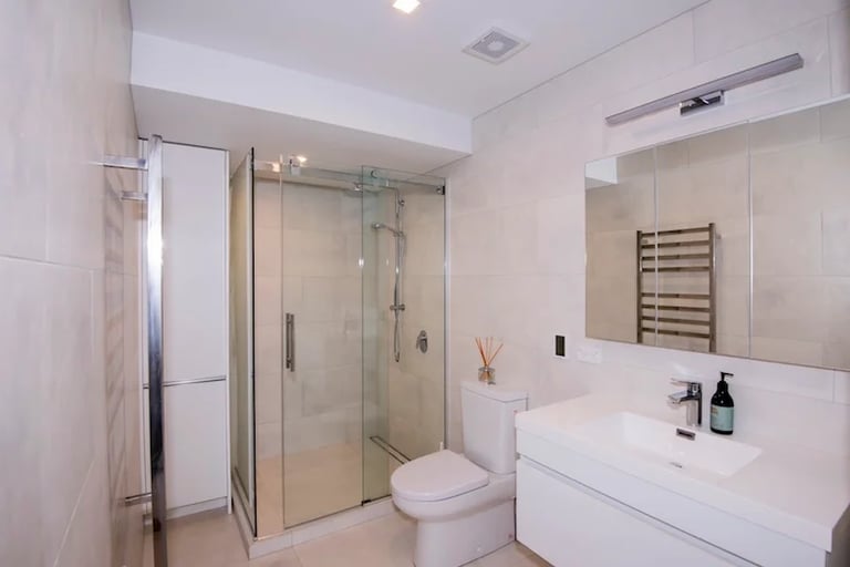 Bathroom-laundry combo
